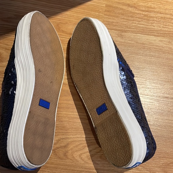 Keds dream foam shoes size US 8 UK 5.5 EUR 39 Navy Blue with glitters - Picture 2 of 4